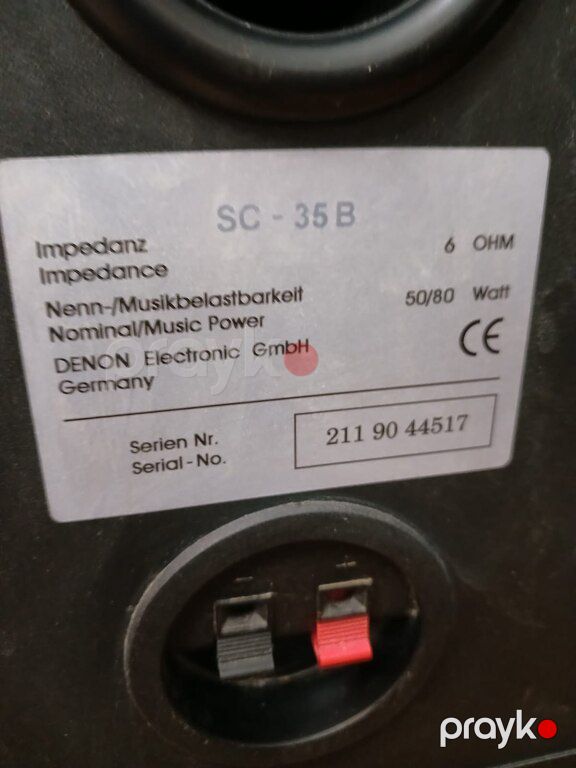 "Denon sc-35B" akustika sistemi — Səs texnikası, Bakı (8)