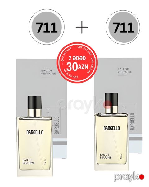 Ətir Bargello 711+711 50 ml + 50 ml — Bakı