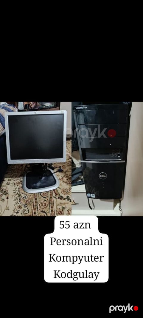 Personal kompüter seti - Dell Vostro masaüstü sistem bloku - HP — Gəncə