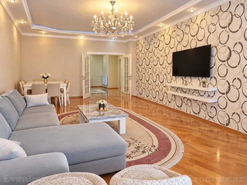 Kirayə verilir 3 otaqlı Mənzil Yeni tikili 115 m² Bakı, Nəsimi r., 8 Noyabr m — Mənzil, Bakı (2)