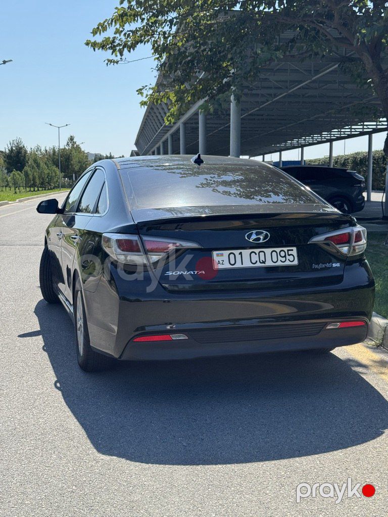 Hyundai Sonata, 2.0 L, 1.4 kWh, 2017 il, 284 854 km — Avtomobillər, Bakı (3)