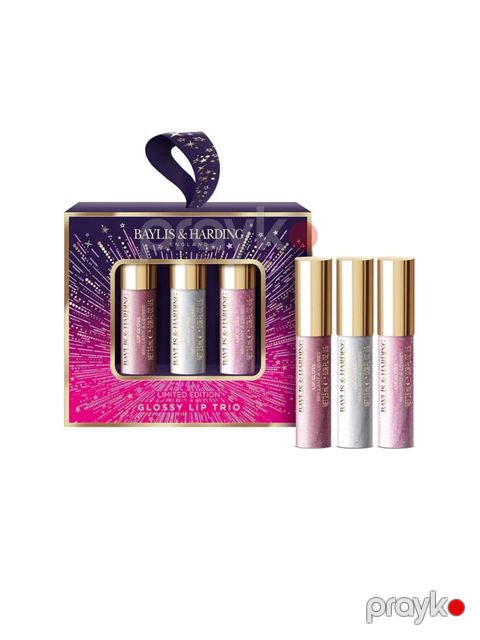 Dodaq parıldadıcı dəsti Baylis&Harding Moonlight Fig (dodaq parıldadıcısı 3 x 2.5 ml) — Bakı