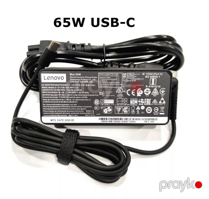 "Lenovo 65watt" Typec adapter — Periferik cihazlar, Bakı (2)