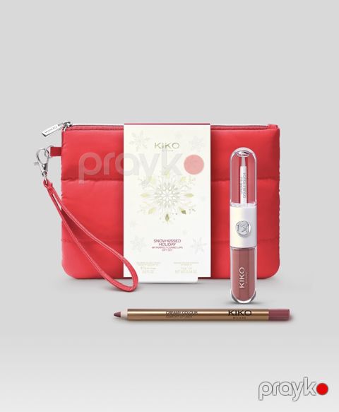 Dekorativ kosmetika dəsti Kiko Milano Snow-Kissed Holiday My Perfect Combo Lips 02 Mauve Buddies (dodaq boyası + dodaq qələmi) — Bakı
