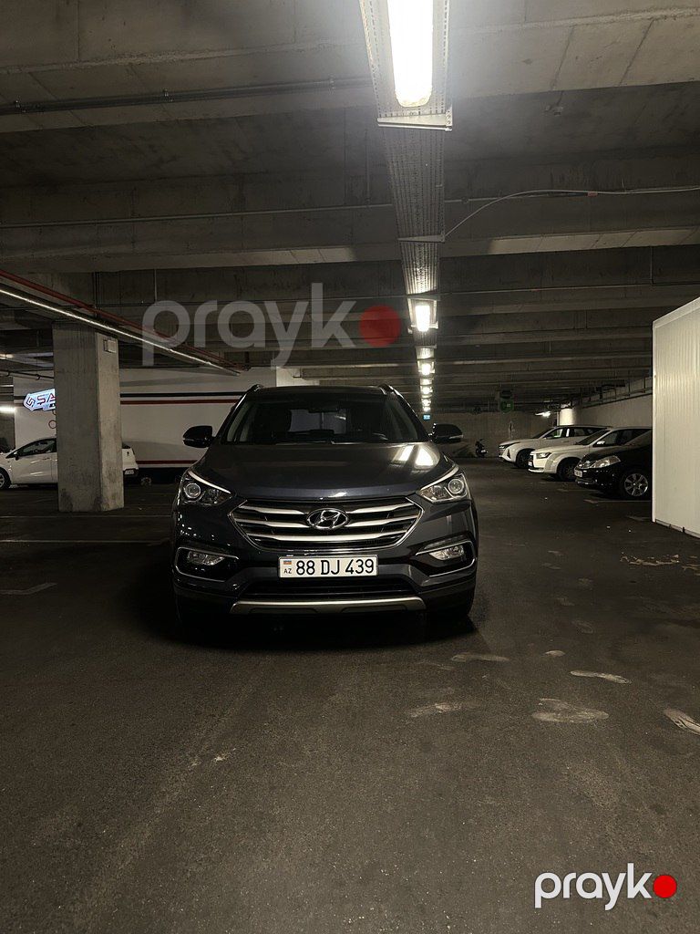 Hyundai Santa Fe, 2.0 L, 2016 il, 218 525 km — Avtomobillər, Bakı (5)