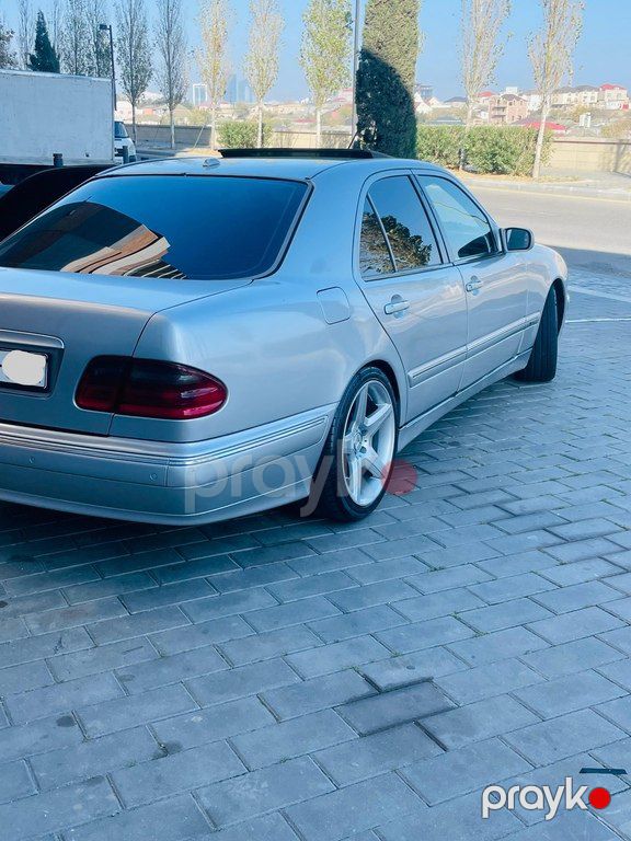 Mercedes E 320, 3.2 L, 2000 il, 485 000 km — Avtomobillər, Bakı (8)