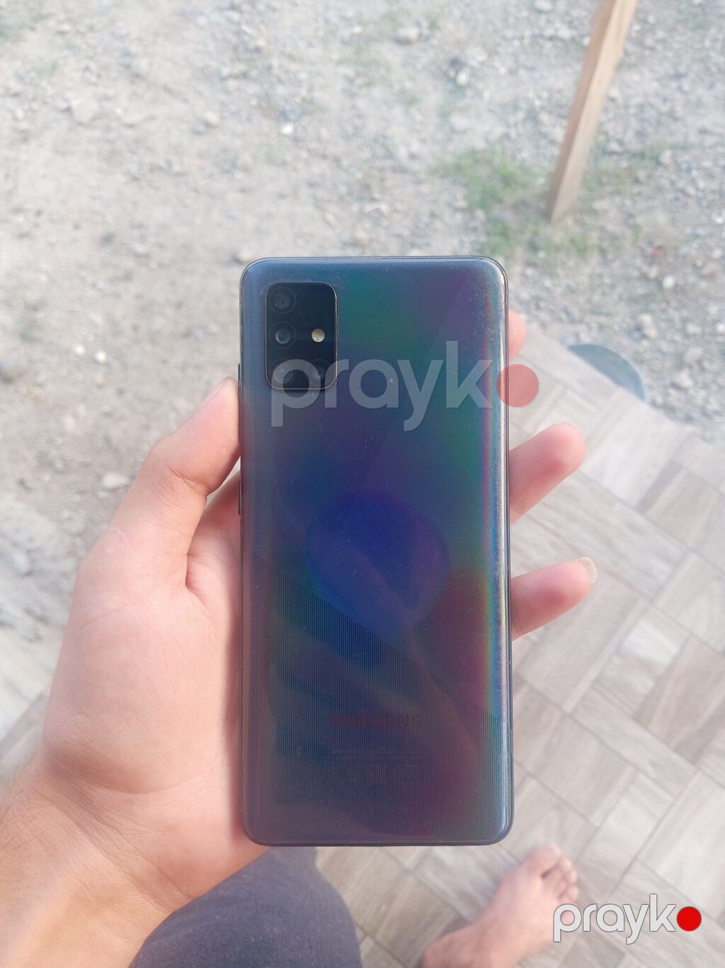 Samsung Galaxy A51, 128 GB, rəng - Mavi, Sensor — Samsung, Mingəçevir (5)