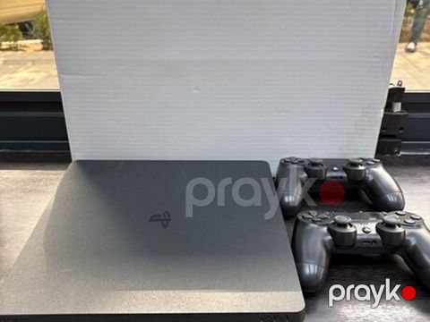 PlayStation 4 Slim oyun konsolu 500 gb - Rəng: qara, kompakt Slim — Sanqaçal