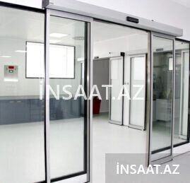 Avtomatik fotosel qapılar — Pəncərələr, qapılar, balkonlar, Bakı (4)