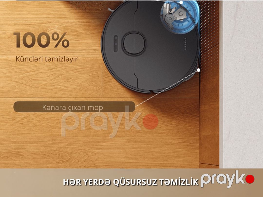 Robot-tozsoran Dreame D30 Ultra Black — Ev texnikası, Bakı (5)
