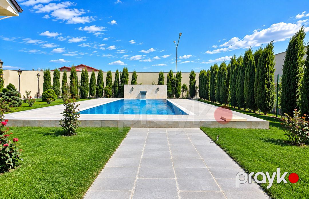 Satılır 8 otaqlı həyət evi/bağ evi 1000 m² — Ev, villa, Bakı (4)