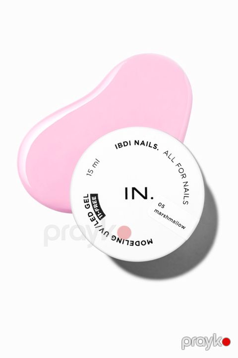 Dırnaqların modelləşdirilməsi üçün gel Ibdi Nails Marshmallow 15 ml — Bakı