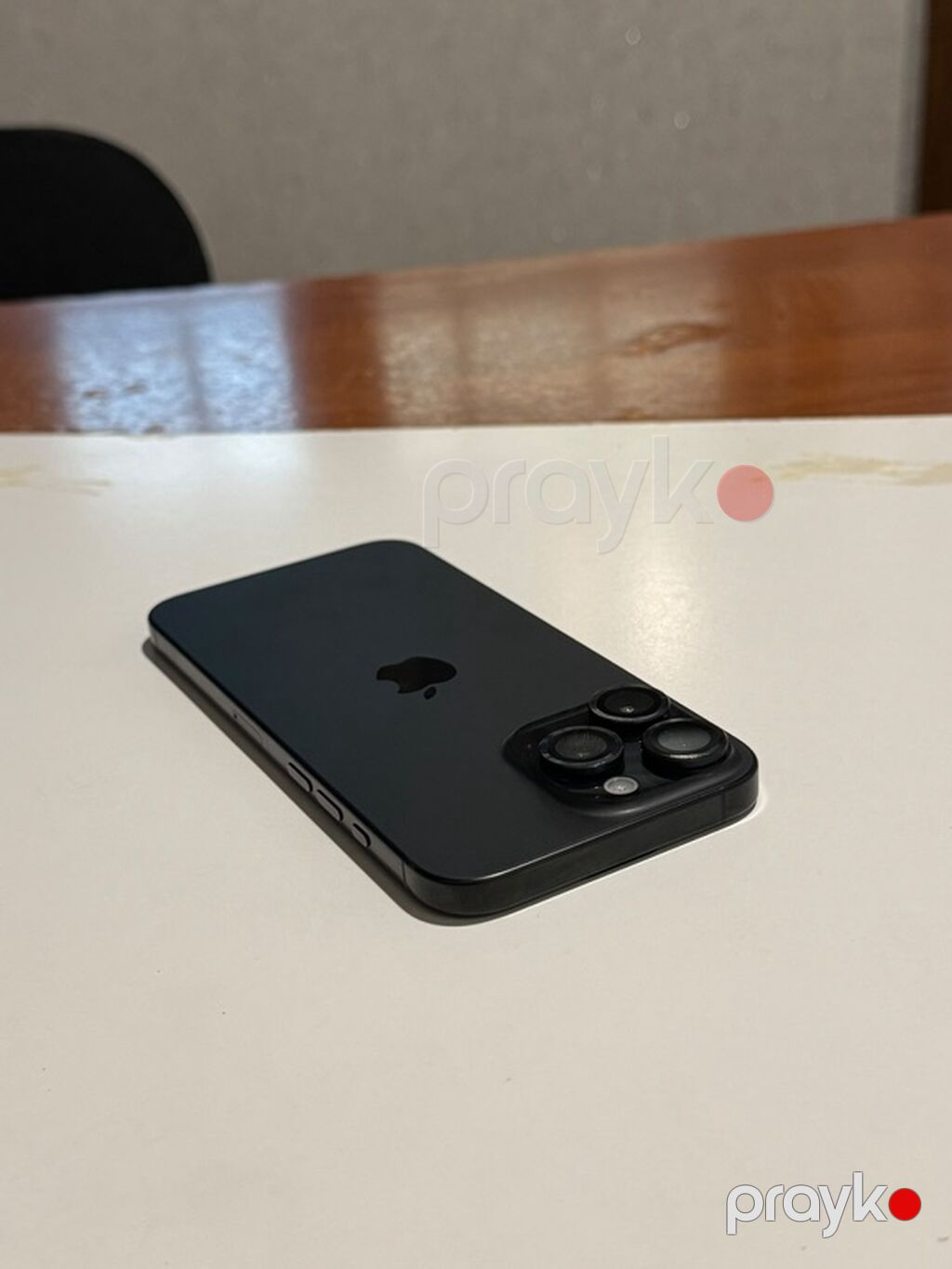 IPhone 16 Pro Max, 256 GB, Black Titanium, Simsiz şarj, Face ID, Sənədlərlə — Apple iPhone, Masazır (5)