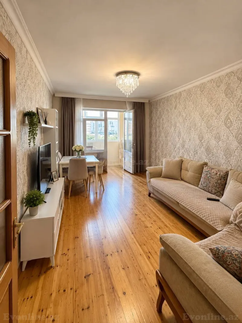 Satılır 2 otaqlı Mənzil Köhnə tikili 58 m² Bakı, Yasamal r., Elmlər Akademiyası m — Mənzil, Bakı (3)