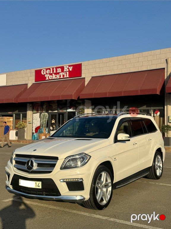 Mercedes GL 500 4MATIC, 4.7 L, 2013 il, 182 120 km — Avtomobillər, Bakı (4)