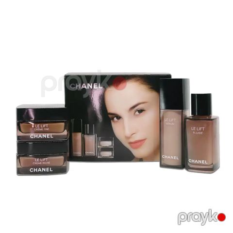 Üz qulluğu üçün dəst Le Lift (nəmləndirici krem 50 ml + qidalandırıcı krem 50 ml + flüid 50 ml + serum 50 ml) — Bakı
