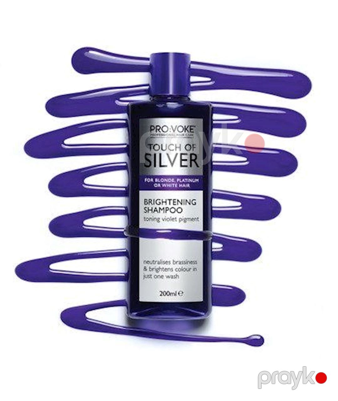 Şampun saç üçün Provoke Touch of Silver Brightening, 200 ml — Mallar, Bakı (2)