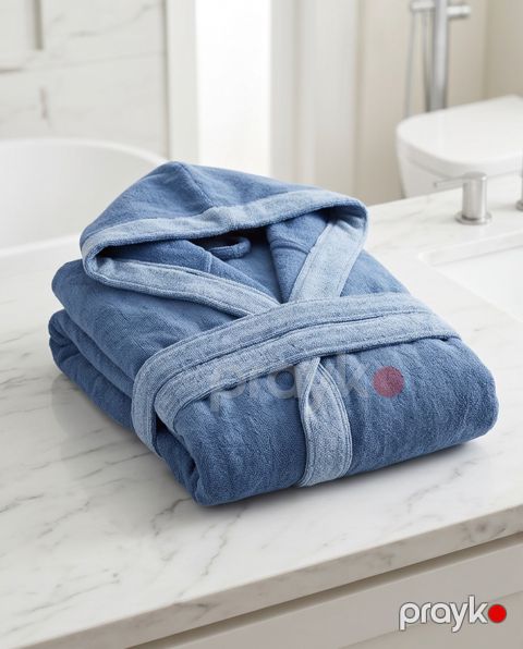Hamam xələti kişilər üçün 2492096, göy/mavi, pambıq, ölçü S/M — Bakı