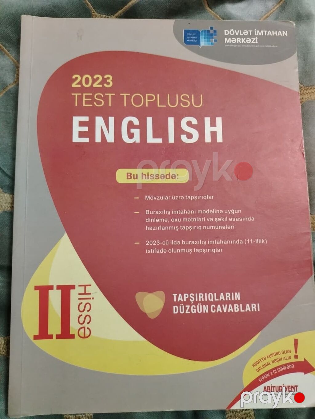 İnformatika Testlər 11-ci sinif, DİM, 2-ci hissə, 2024 il — Kitablar, Bakı (2)