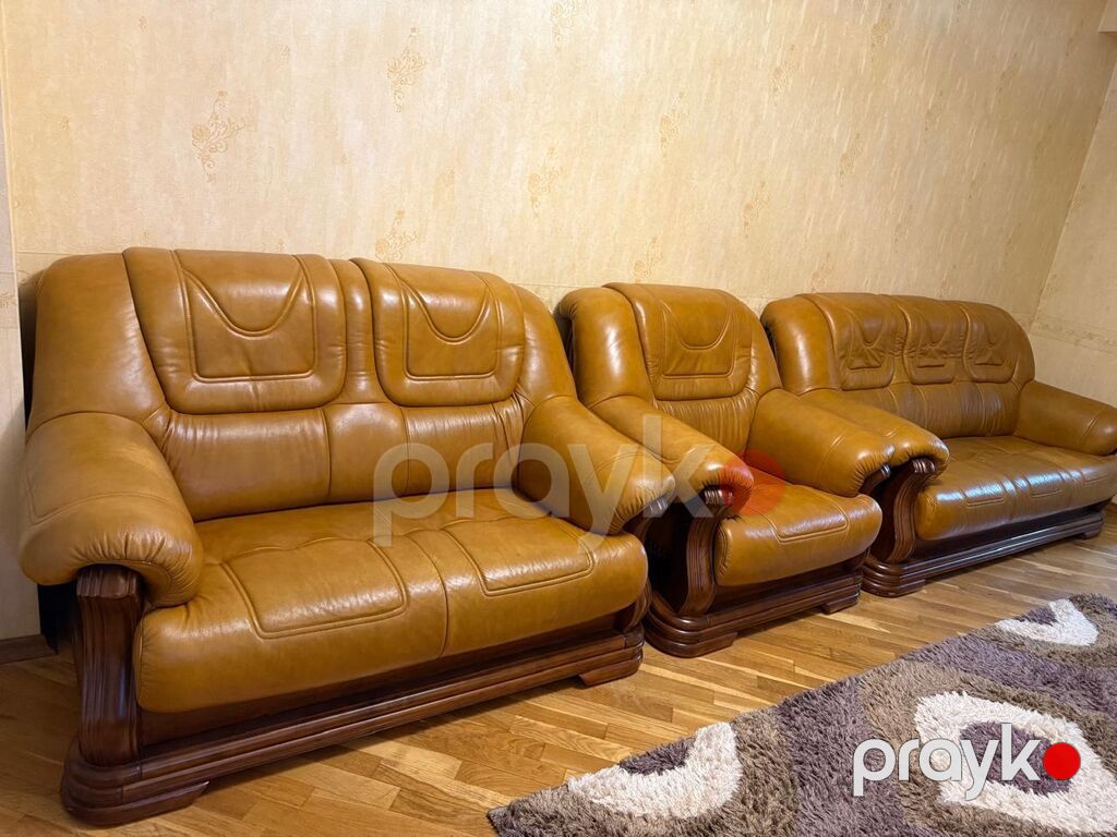 2 divan 1 kreslo.temiz koja. Qiymet 1400 azn Unvan Nerimanov — Divanlər, Bakı (2)
