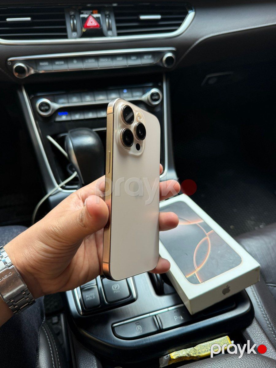 Apple iPhone 16 Pro Desert Titanium 128GB/8GB — Smartfonlar, Bakı (2)