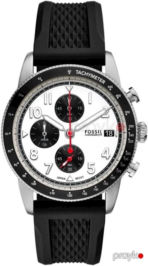 Kişi qol saatı Fossil Sport Tourer FS6087 Silver/Black — Bakı