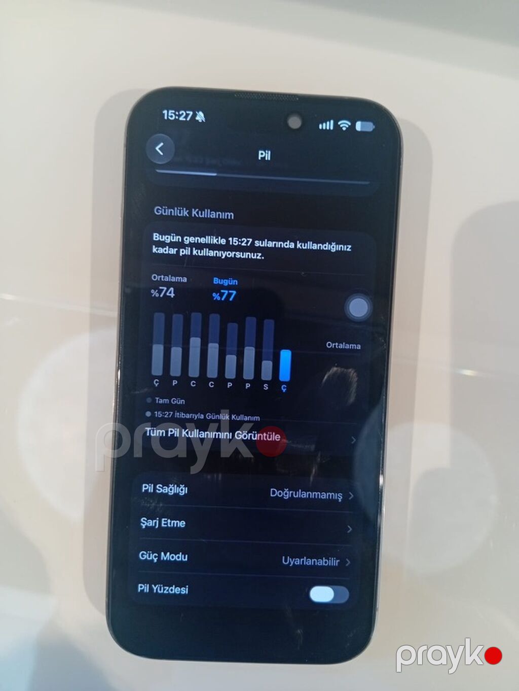 IPhone 15 Pro, 128 GB, Qara, Face ID — Apple iPhone, Bakı (3)
