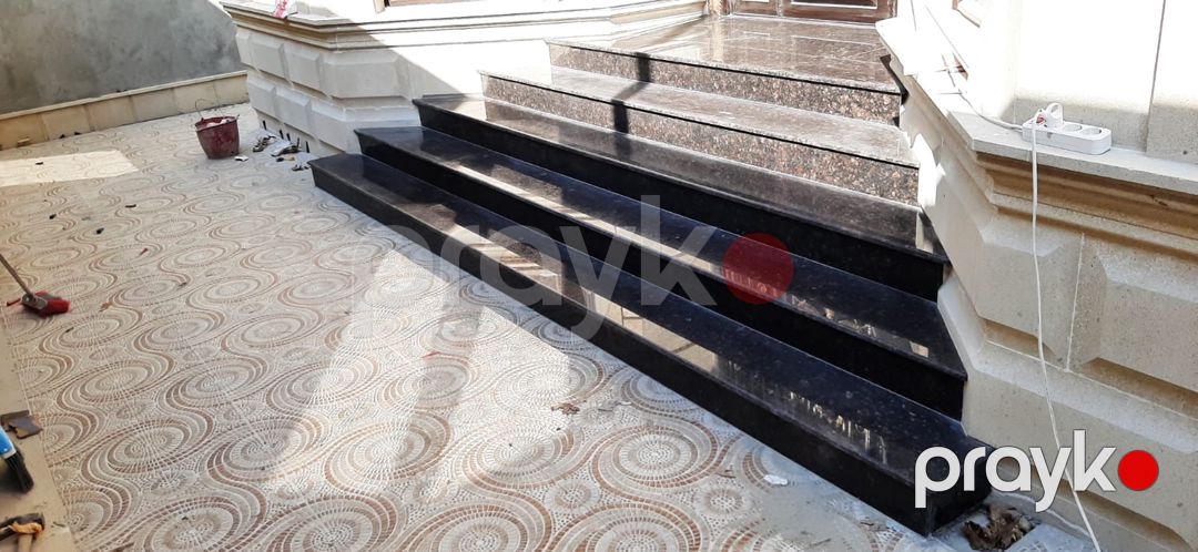 Mərmər qranit traverten — Nərdivanlar, Bakı (9)