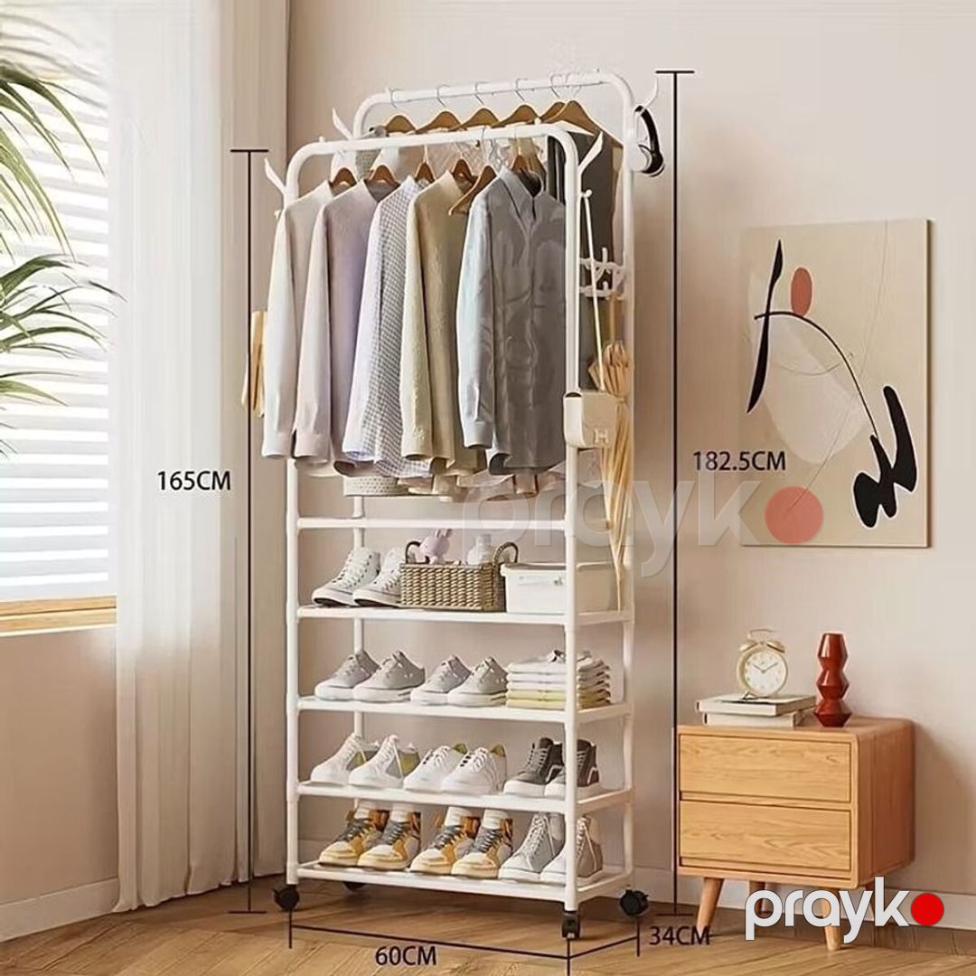 Asılqanlı geyim stendi, ayaqqabı rəfi — Mebel, Bakı (2)