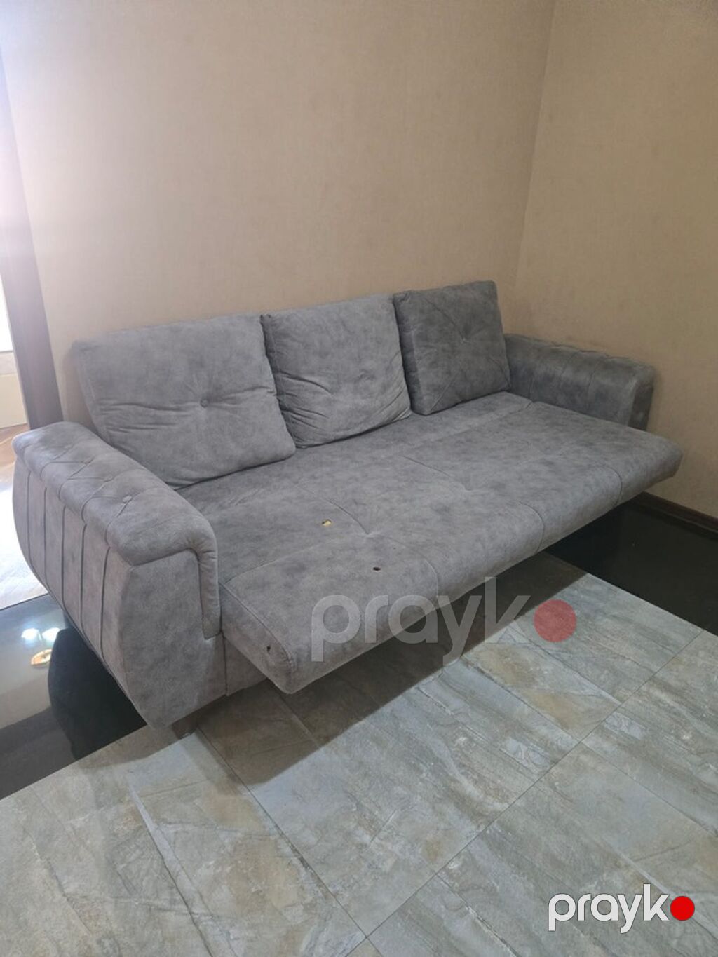 Yemək otağı və qonaq otağı üçün mebel dəsti - Yemək masası və 6 ədəd — Qonaq otağı üçün, Bakı (3)