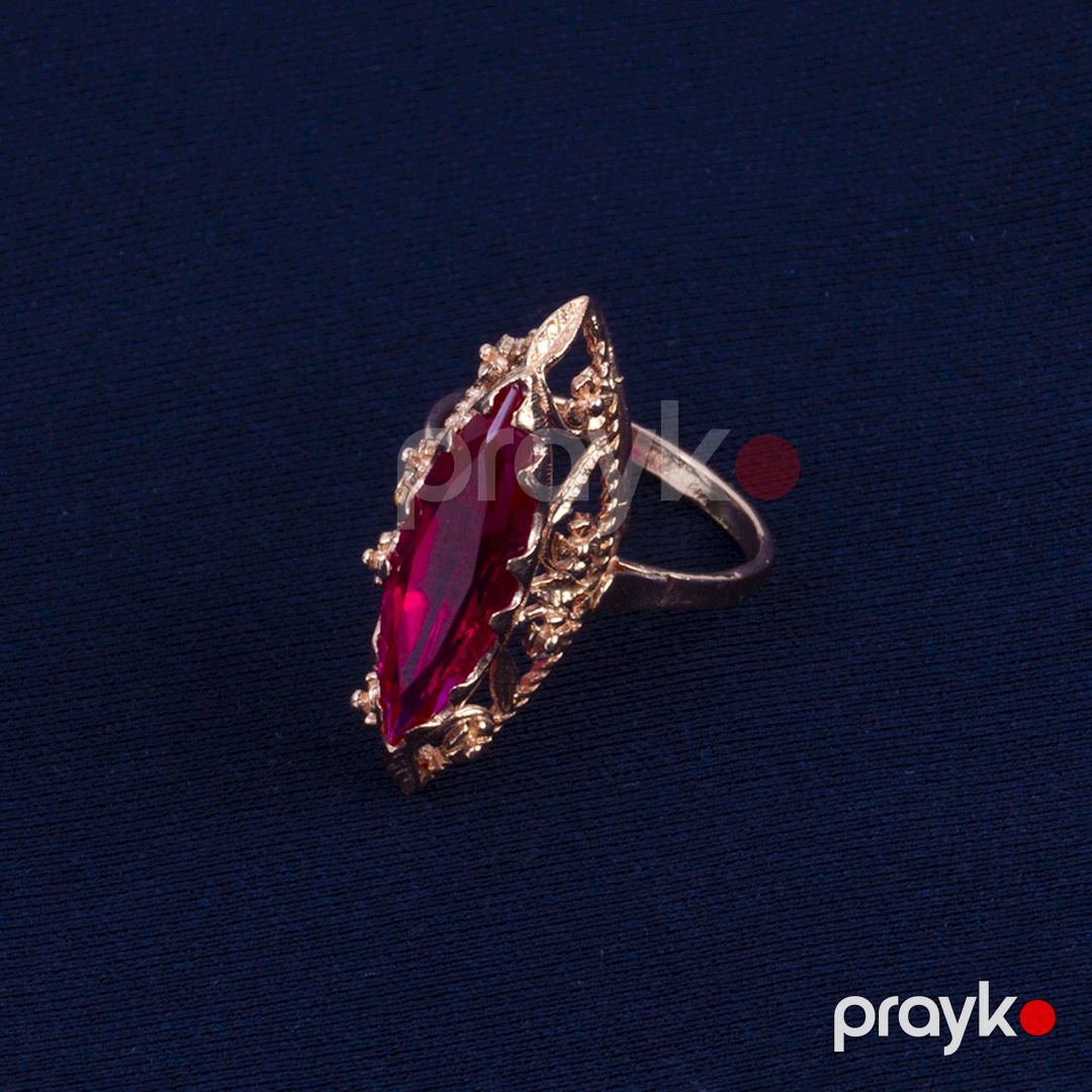 Qadınlar üçün üzük VJ318596, qızıl 533 əyar — Mallar, Bakı (2)