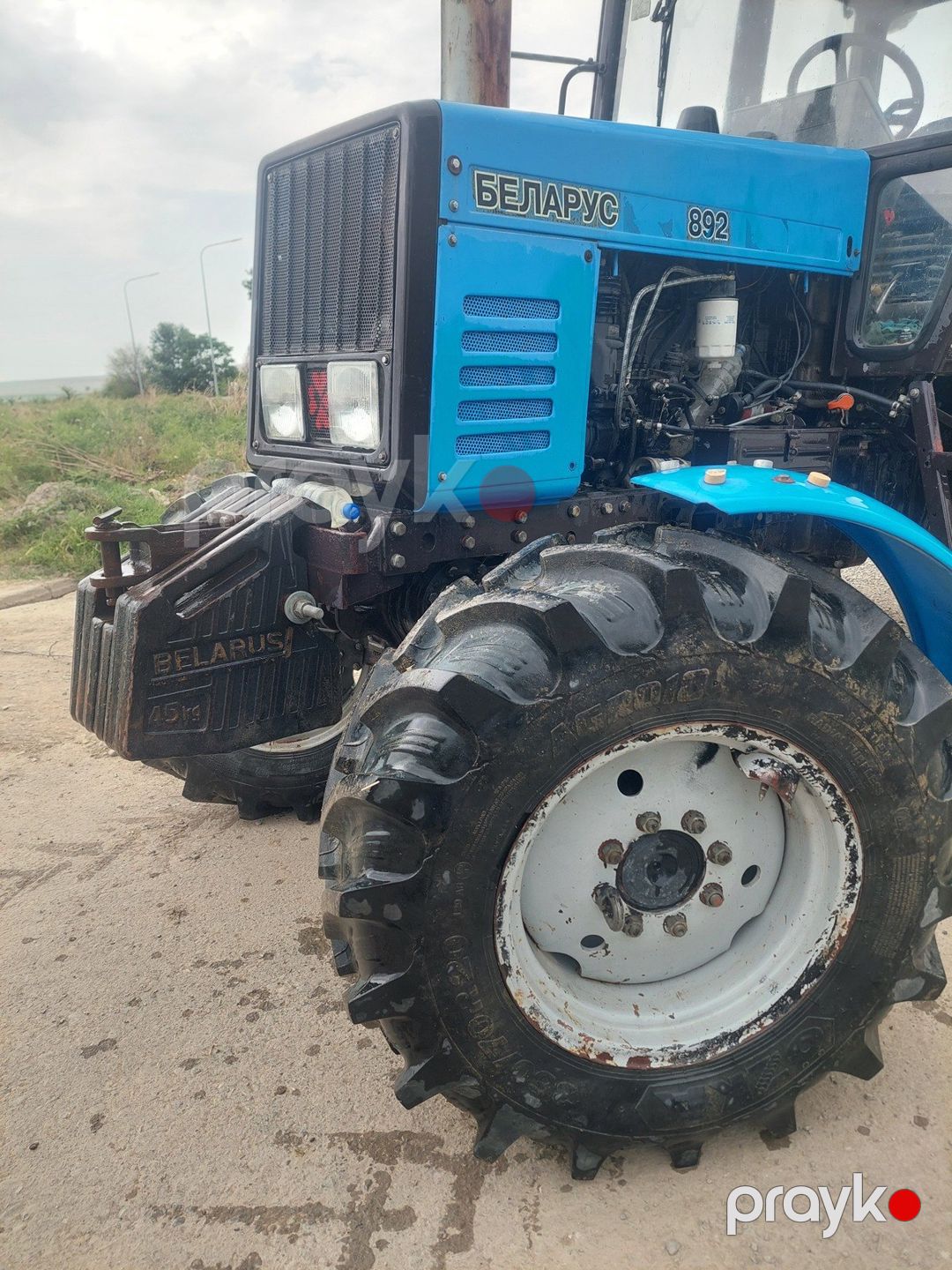 Traktor Belarus, 2016 il — Aqro texnikası, Şəki (8)