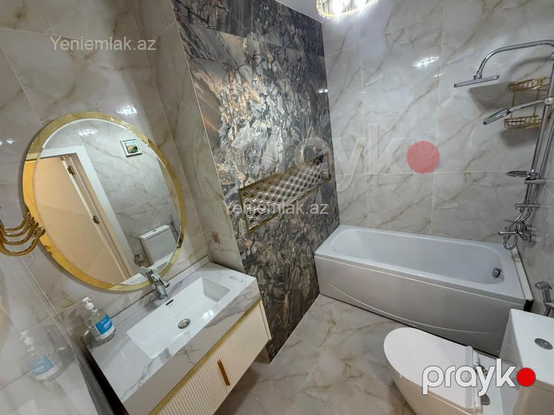 Kirayə 2 otaqlı Bina evi menzil (Yeni tikili), 70 m², Nəsimi rayonu — Mənzil, Bakı (10)