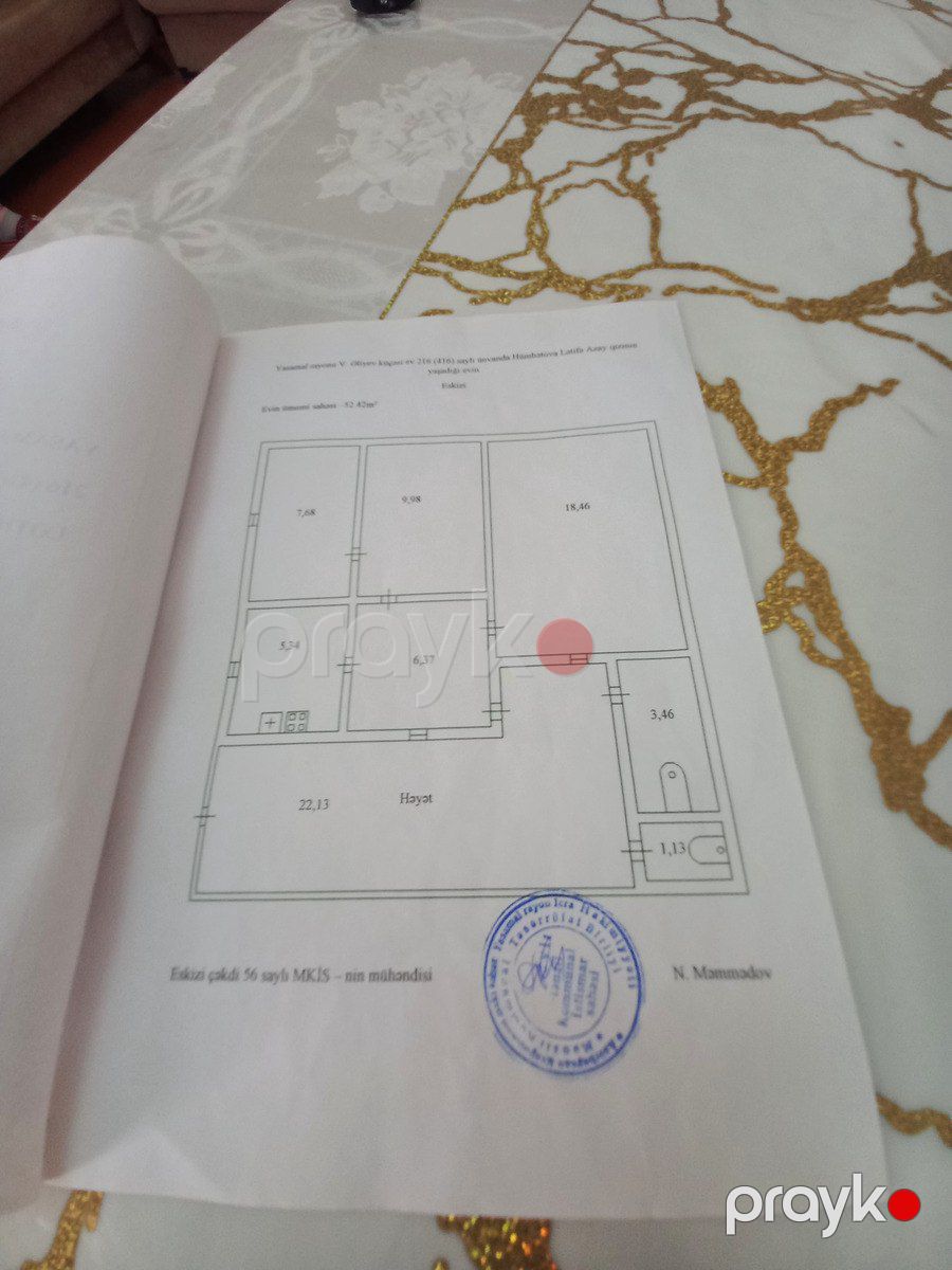 Satılır 3 otaqlı həyət evi/bağ evi 100 m² — Ev, villa, Bakı (10)