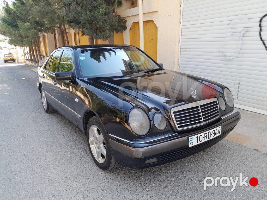 Mercedes E 300, 3.0 L, 1998 il, 300 000 km — Avtomobillər, Bakı (6)