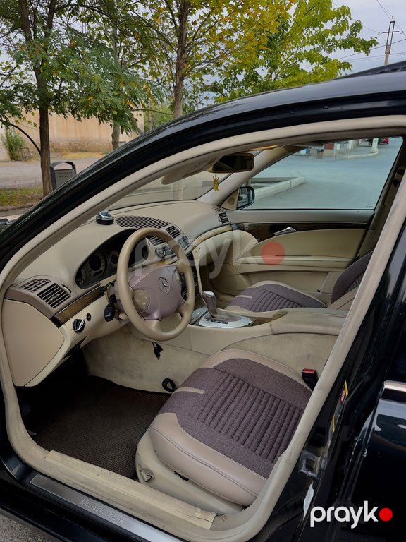 Mercedes E 240, 2.6 L, 2002 il, 294 000 km — Avtomobillər, Gəncə (7)