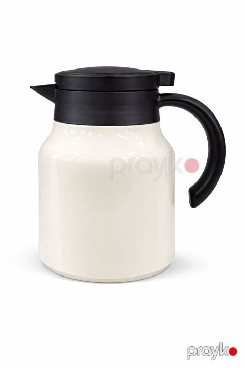 Termos OM227-2802, paslanmayan polad, ağ, 1.6 l — Bakı