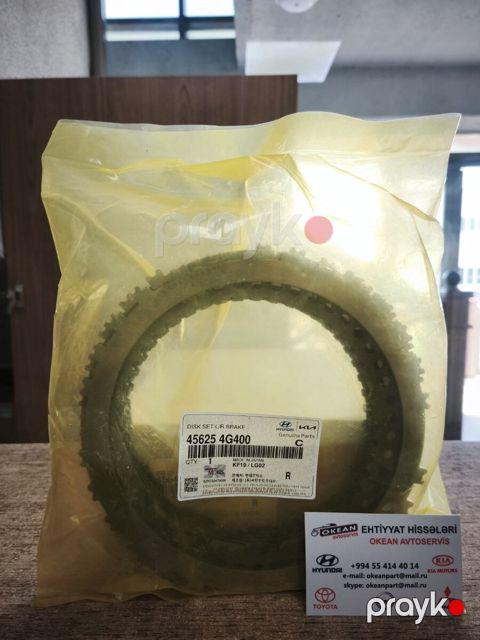 Hyundai Santa Fe, Hyundai Grandeur, Hyundai Sonata, Kia Sorento frikşon diskinin porşeni — Bakı