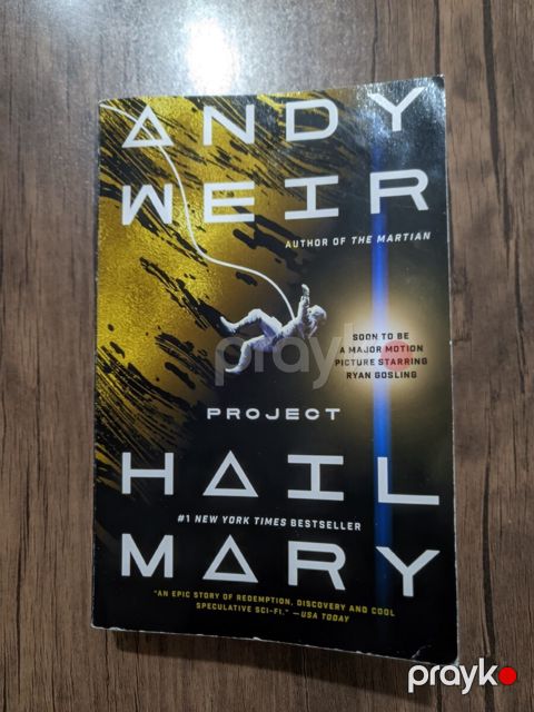 Project Hail Mary: A Novel by Andy Weir (Paperback) — Sumqayıt