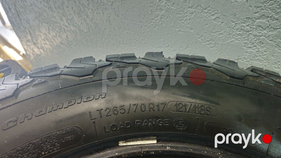 BFGoodrich All-Terrain T/A şinləri R17 — Ehtiyat hissələri və aksesuarlar, Bakı (3)