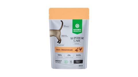 Natures Protectıon Superıor Care Urinary Grain Free Adult All Breed Cats with Duck, Chicken Breast and Cranberries 85 g — Баку
