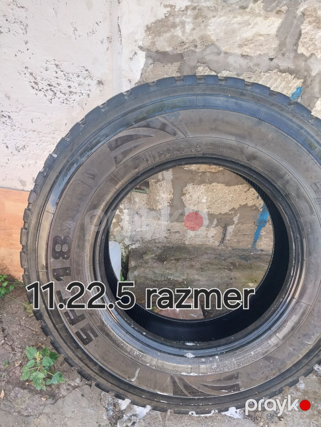 Yük avtomobilləri üçün şin - Ölçü: 11R22.5 (şəkildə 11.22.5 qeyd — Şinlər, Digah (2)