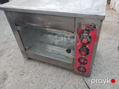 Gril aparatı satılır. - Model: Sənaye tipli, paslanmayan metal — Bakı