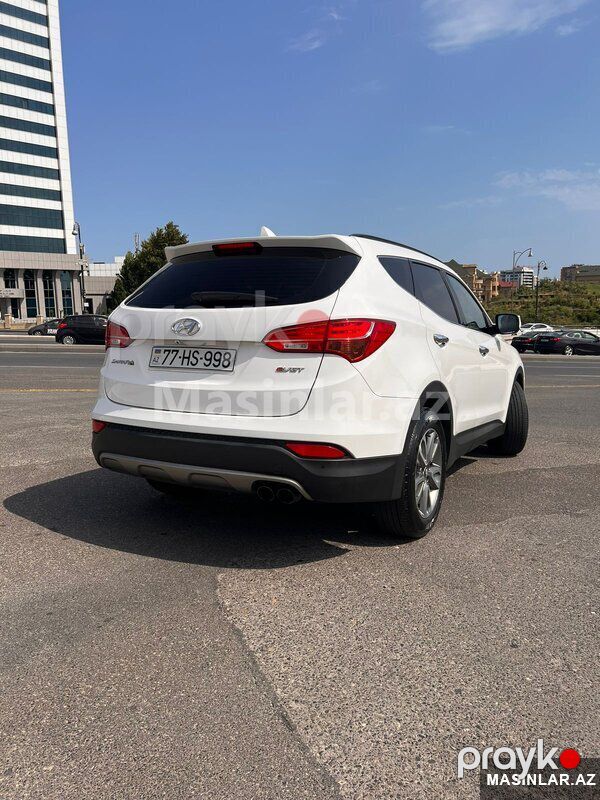 Hyundai SantaFe, 2016 il — Minik avtomobili icarəsi, Bakı (3)