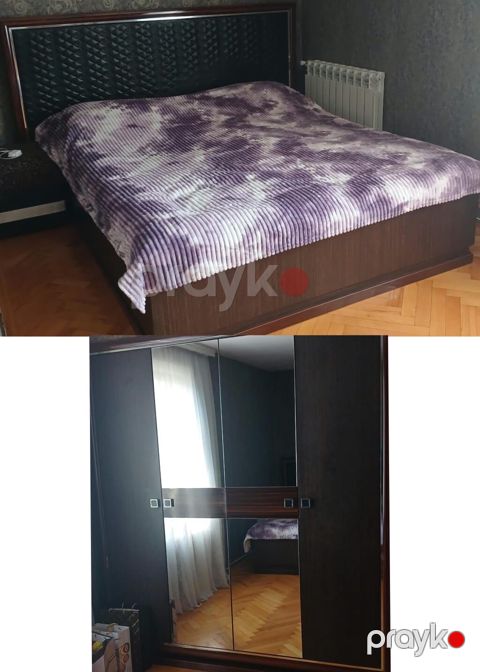 Taxt ve dolab birlikdə 330azn. Hec bir problemi yoxdur. Dolabin ici — Digah