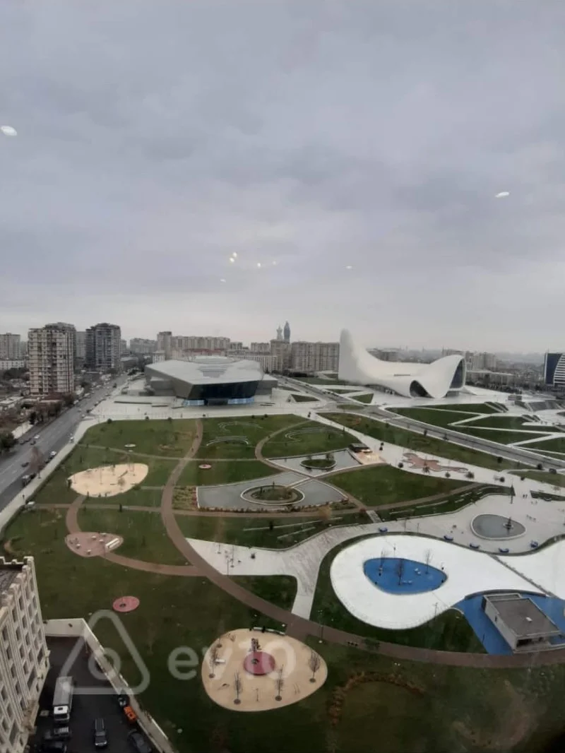3 otaqlı mənzil, 110 m², Təbriz küçəsi — kirayə — Mənzil, Bakı (9)
