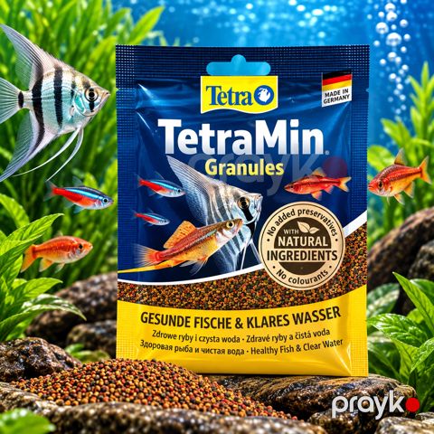 Balıqlar üçün quru yem TetraMin Granules, 15 q — Bakı