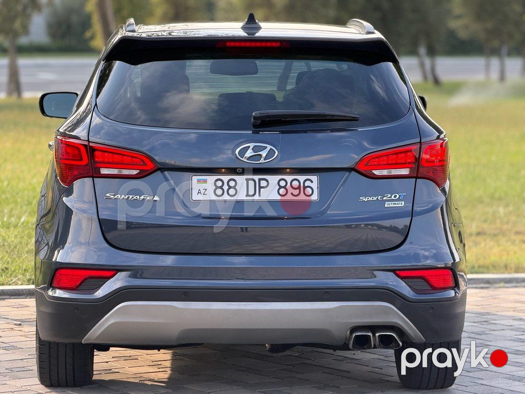 Hyundai Santa Fe, 2.0 L, 2017 il, 115 000 km — Avtomobillər, Bakı (9)