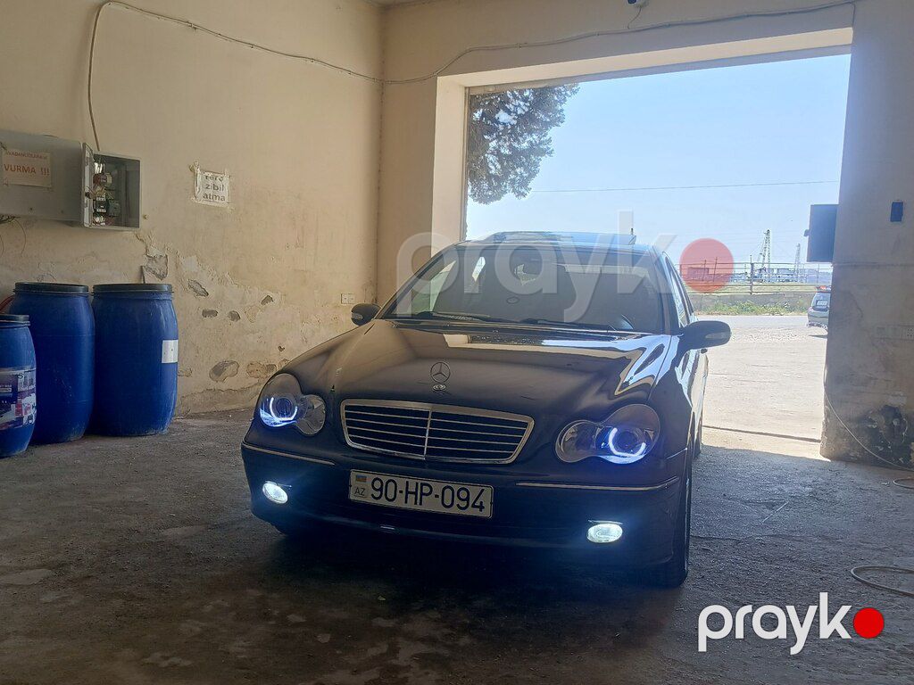 Mercedes C 200, 2.0 L, 2000 il, 285 000 km — Avtomobillər, Bakı (8)