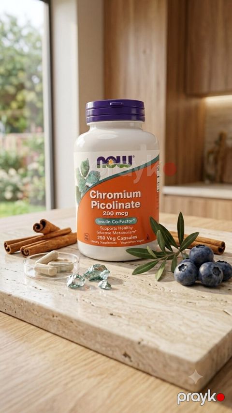 Now Foods Chromium Picolinate — Sumqayıt